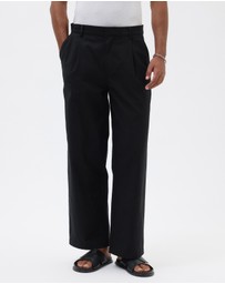 AERE - Vale Relaxed Pleated Pants