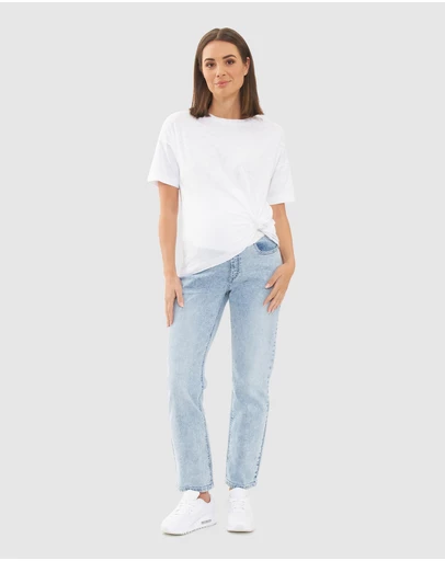 Ripe Maternity - Nova Over Bump Crop Jean