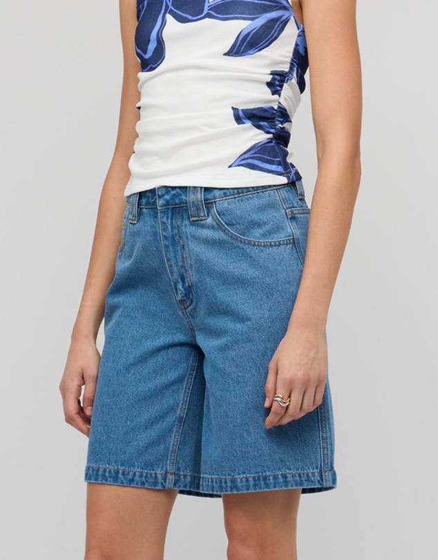 Staple the Label - Cassia Mid Rise Jorts