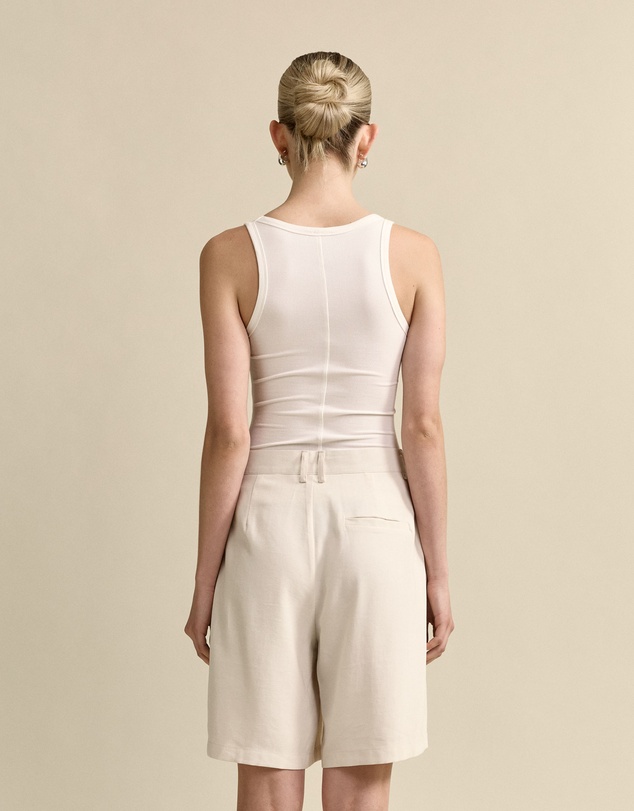 MVN - Long Linen Shorts