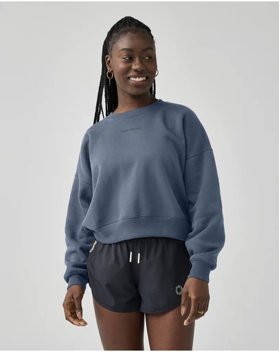 Brooks - Movement Cropped Sweatshirt