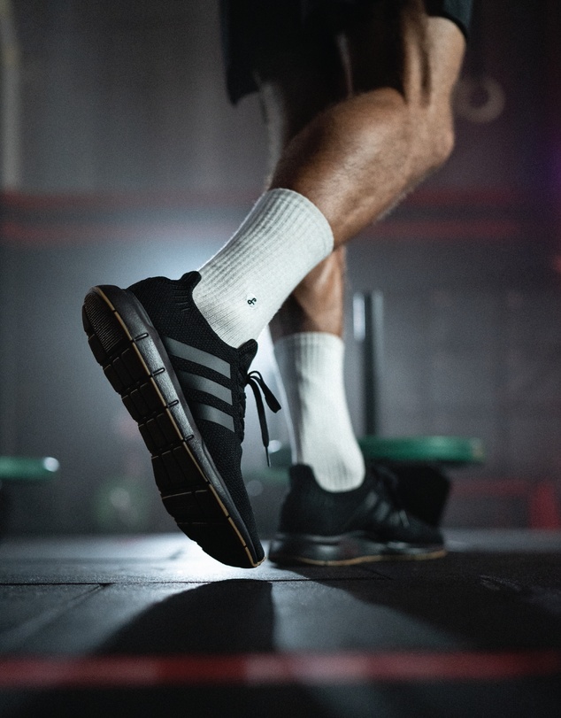 Swanky Socks - White Signature Sport