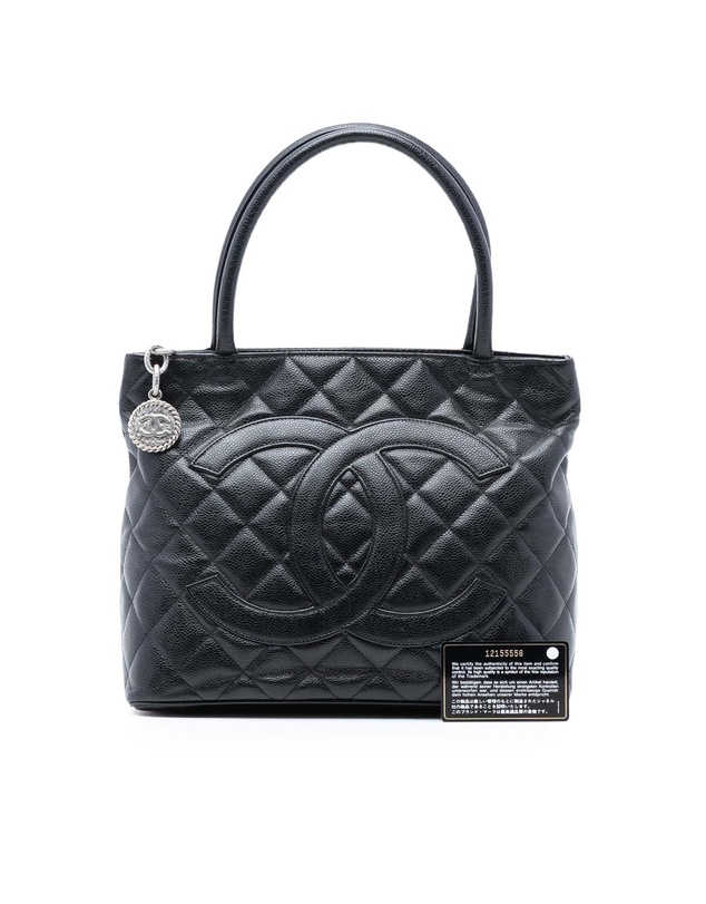 Pre-Loved by Azura Reborn - Pre-Loved Caviar Medallion Tote