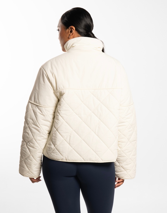 Active Basics - Quilted Puffer - Off-White