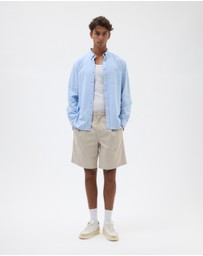 AERE - Cedric Pleated Shorts