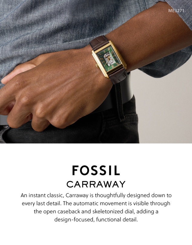 Fossil - Carraway Brown Analogue Watch