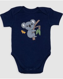 B Free Intimate Apparel - 100% Organic Cotton Short Sleeve Baby Bodysuit - Baby & Toddler