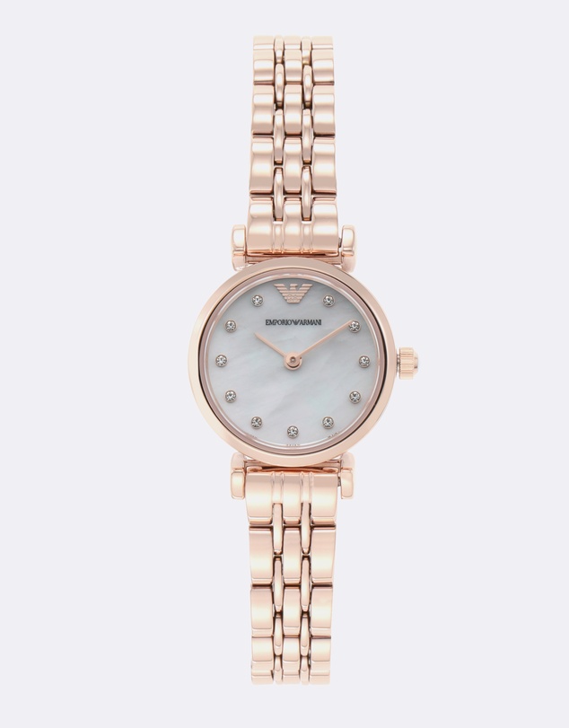 Emporio Armani - Rose Gold-Tone Analogue Watch
