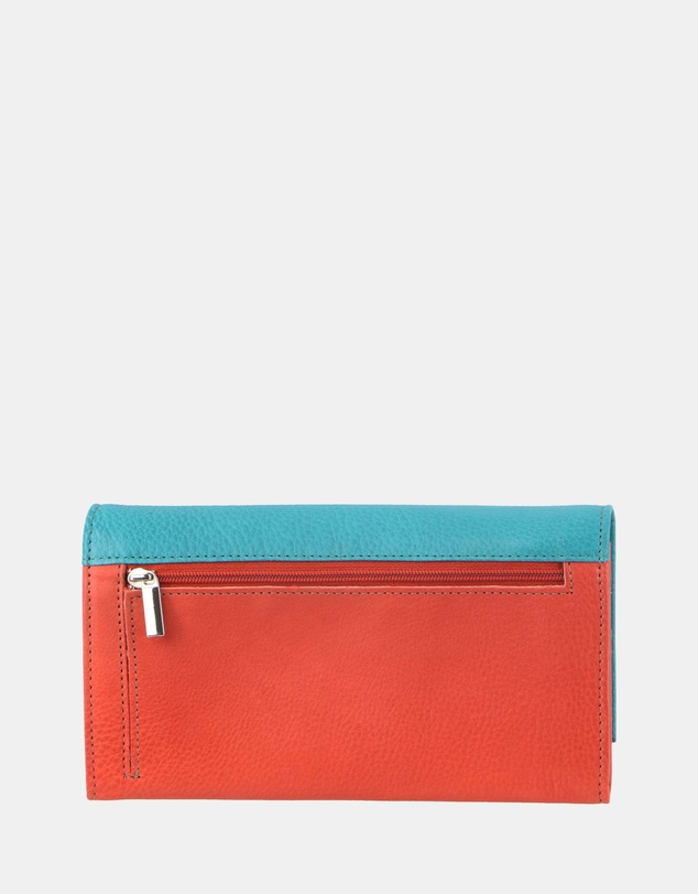 Pierre Cardin - Pierre Cardin Multi Colour Leather Ladies Wallet
