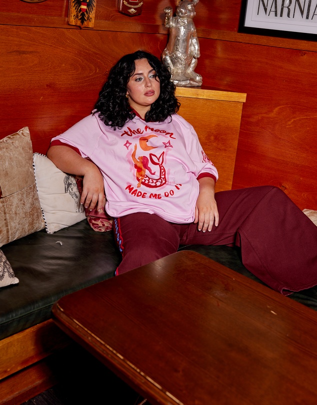 The Somewhere Co - Cancer Astrology Oversized Tee