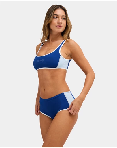 Roxy - Womens Active Panel Bralette Bikini Top