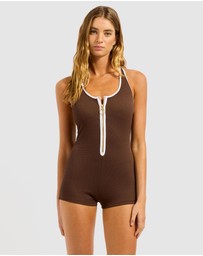 Seafolly - Retro Boyleg One Piece