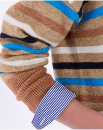 Marcs - Snowfall Stripe Knit Jumper