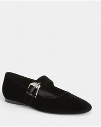 Naturalizer - Cosmic Mary-Jane Flat - Black