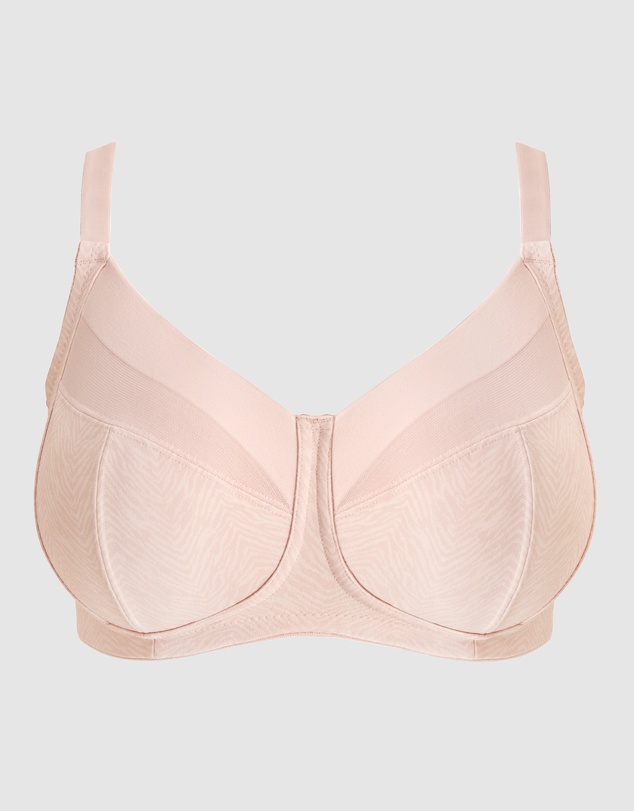 Royce Lingerie - Rosa Wirefree Full Cup Bra with Organic Cotton
