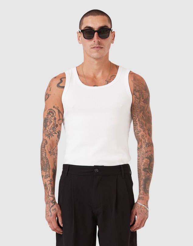 Zanerobe - Rib Tank White