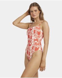 Billabong - Womens Row Of Palms Bella One Piece Swimsuit