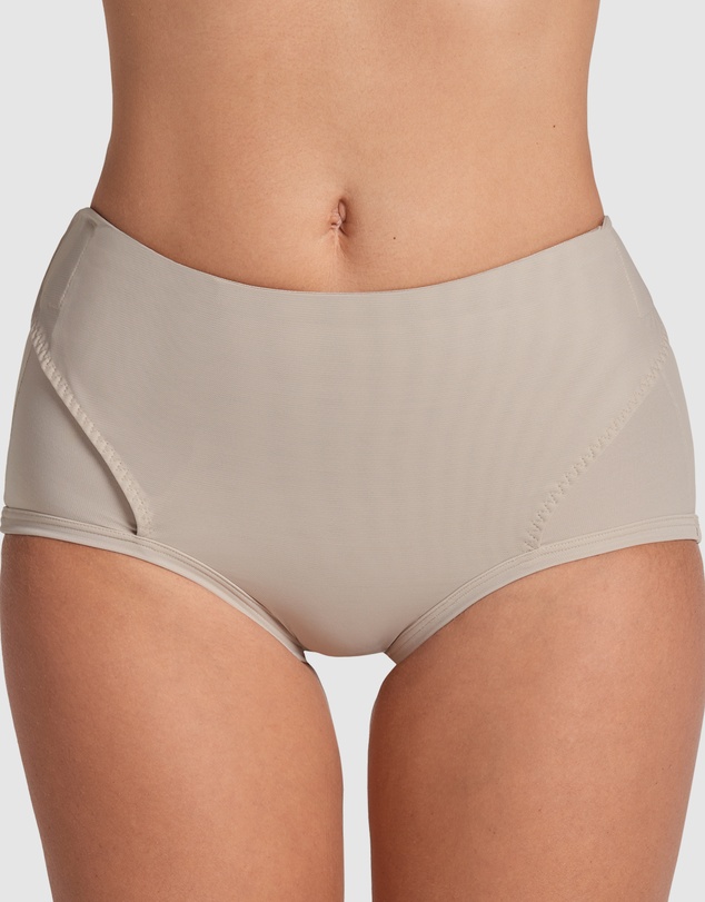 Leonisa - Firm Compression Adjustable Postpartum Belly Wrap Brief