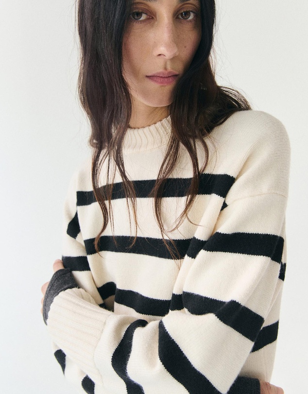 M.N.G - Knit Striped Sweater