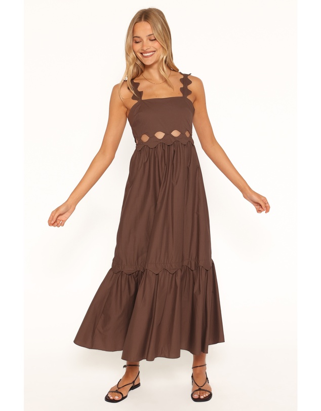 Petal & Pup - Dixie Maxi Dress - Brown