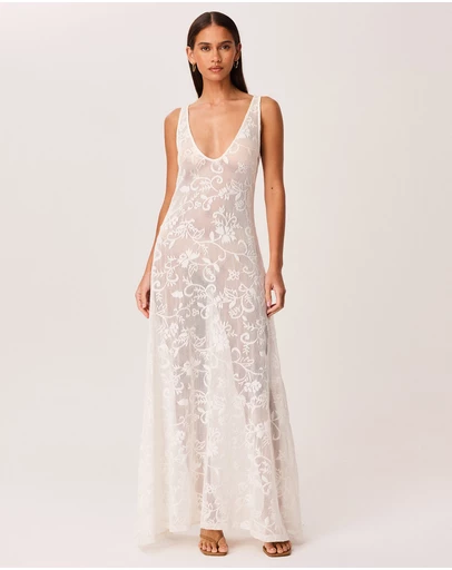 SNDYS - Ventura Lace Maxi Dress