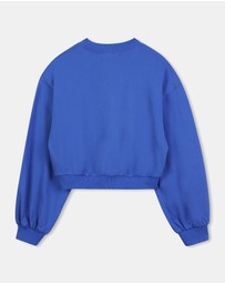 Billieblush - Love Sequin-Embellished Crew Sweatshirt - Kids-Teens