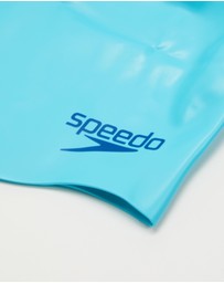 Speedo - Plain Moulded Silicone Junior Cap