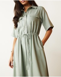 Atmos&Here - Mara Midi Shirt Dress