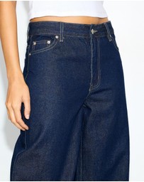 Dazie - Rio Mid Rise Straight Jeans
