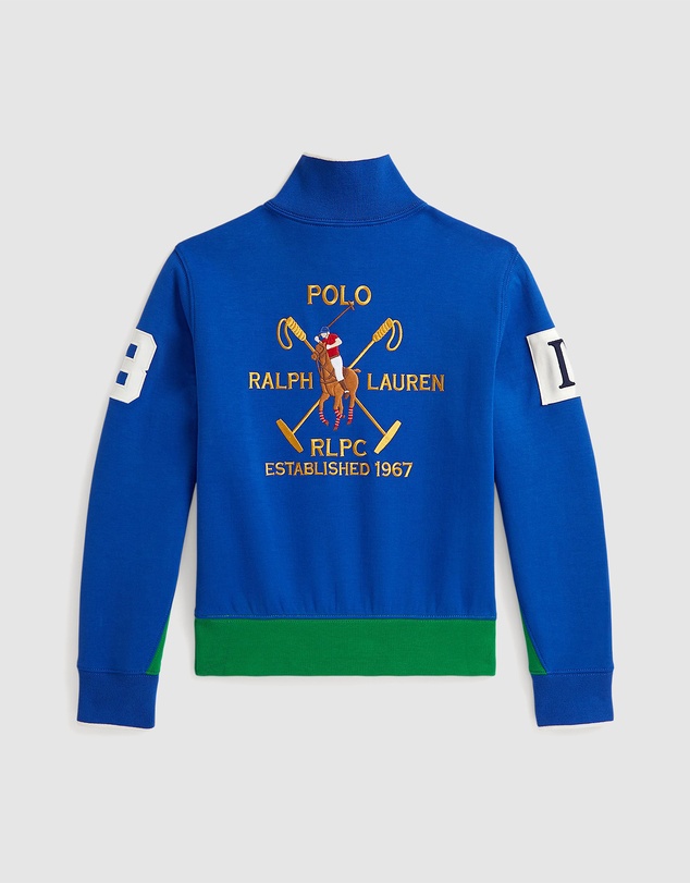 Polo Ralph Lauren - Big Pony Double-Knit Quarter Pullover - Teens