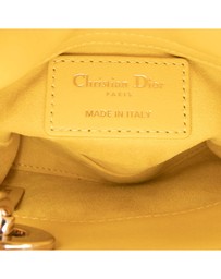 Pre-Loved by Azura Reborn - Pre-Loved Micro Lambskin Cannage Lady Dior