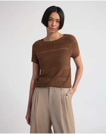 Oxford - Gaia Open Pattern Knit