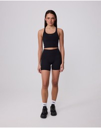 Upstate - Air Sculpt Strappy Sports Tank - Black