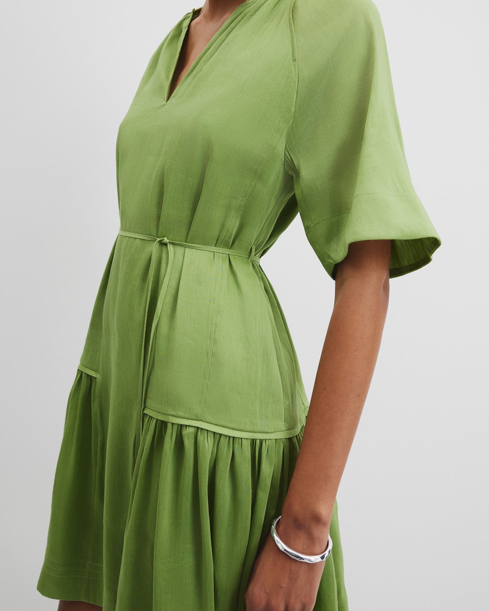 Tiered Mini Dress by Country Road Online | THE ICONIC | New Zealand