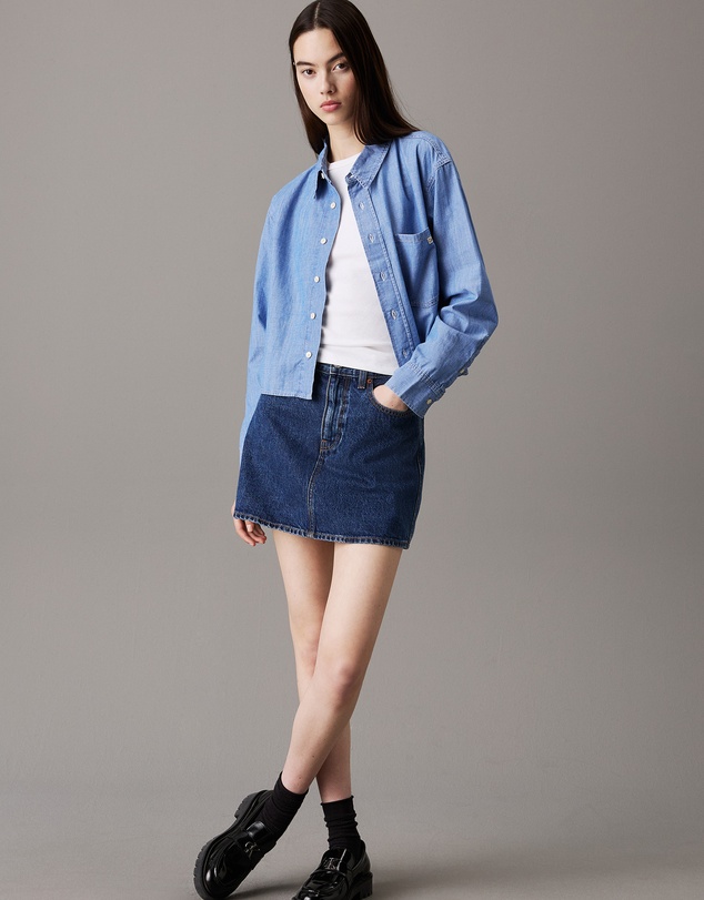 Calvin Klein Jeans - Relaxed Chambray Denim Shirt