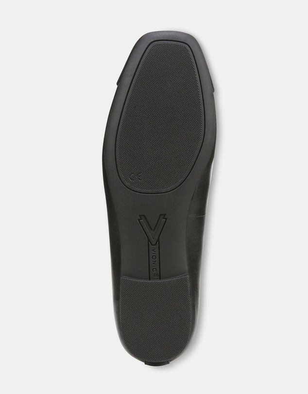 Vionic - Klara Ballet Flat - Black Leather