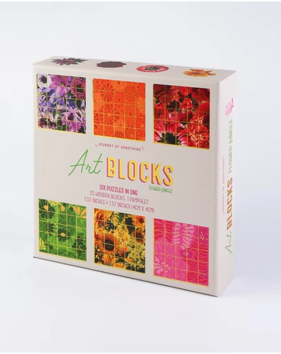 Journey Of Something - Art Block Puzzle - Flower Jungle
