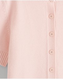 COS - Merino Wool Short-Sleeved Cardigan