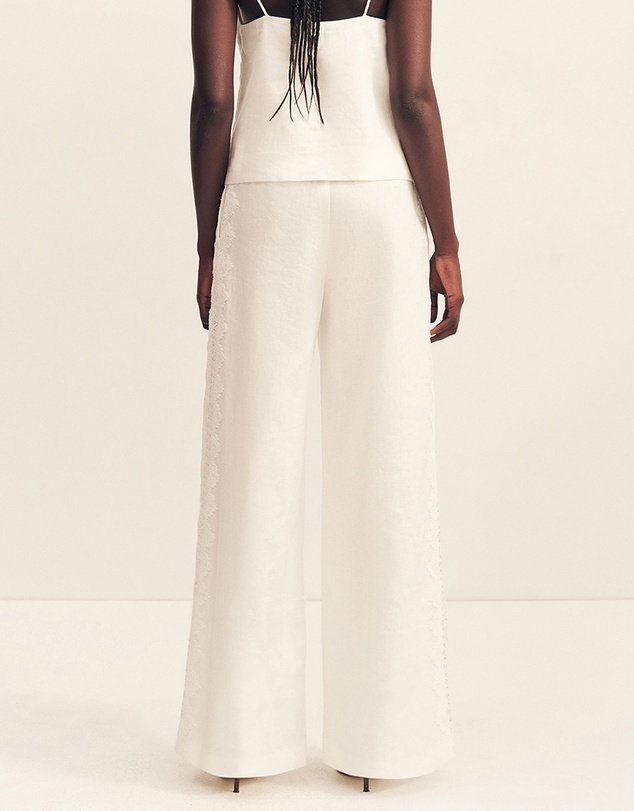 Shona Joy - Toile Lace Wide Leg Pants
