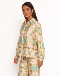 Petal & Pup - Gretel Shirt - White Multi