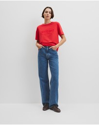 Country Road - Australian Cotton Heritage Embroidered T-shirt
