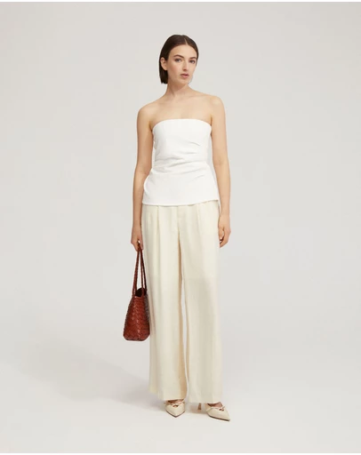 Oxford - Clara Strapless Ponti Top