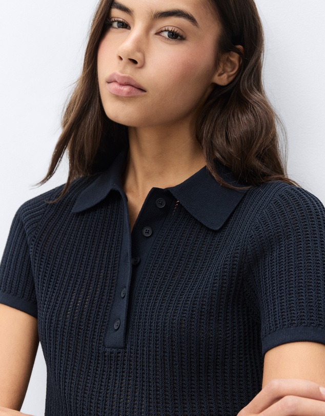 UNISON - Sporty Knit Polo