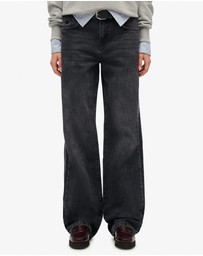 Superdry - Mid Rise Wide Leg Jean