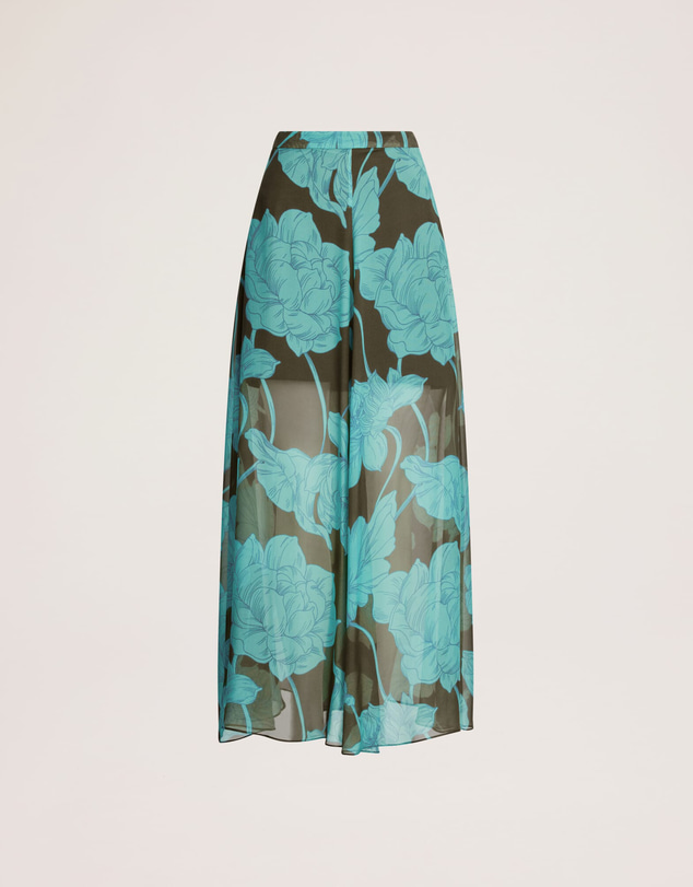 SABA - Verdisa Silk Maxi Skirt