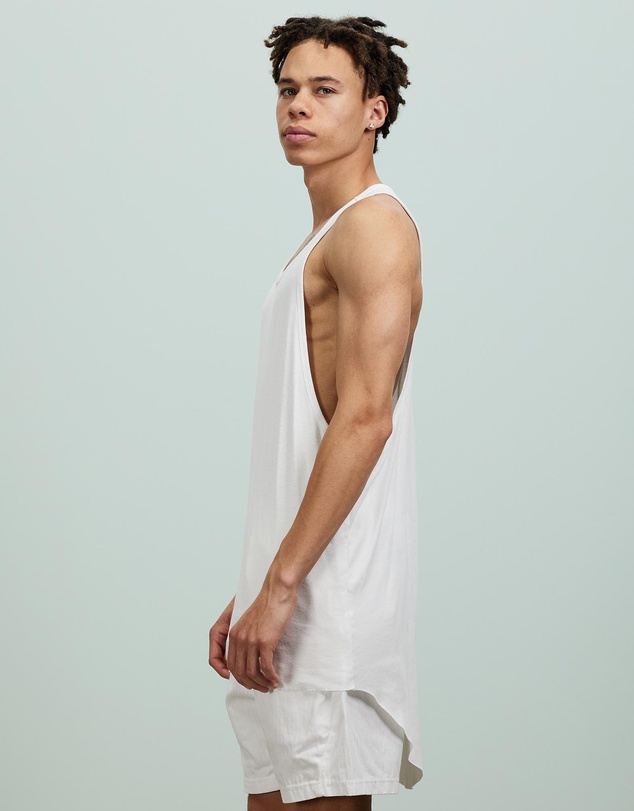 Surrounded By Ghosts - The Cerium Cotton Rib Singlet