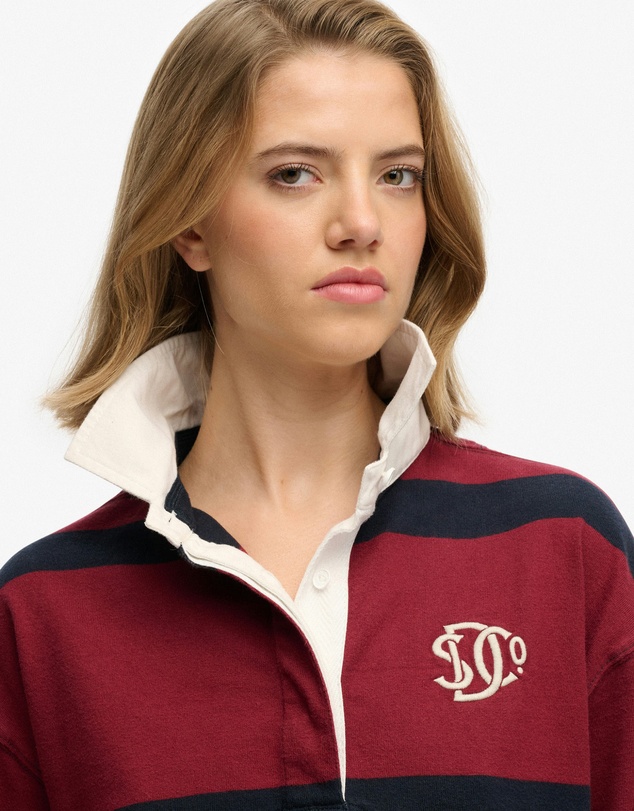 Superdry - Heritage Stripe Rugby Top