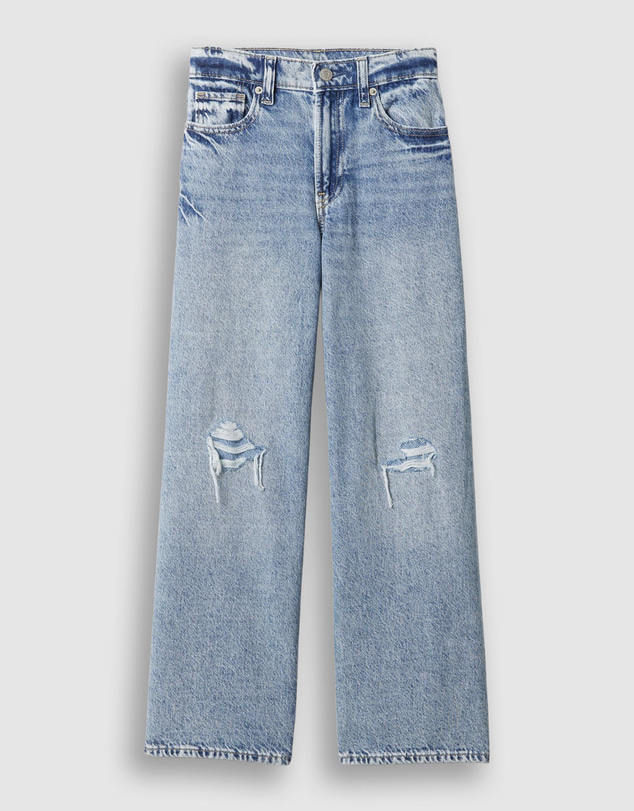GAP - Low Rise Stride Wide-Leg Jeans - Kids-Teens
