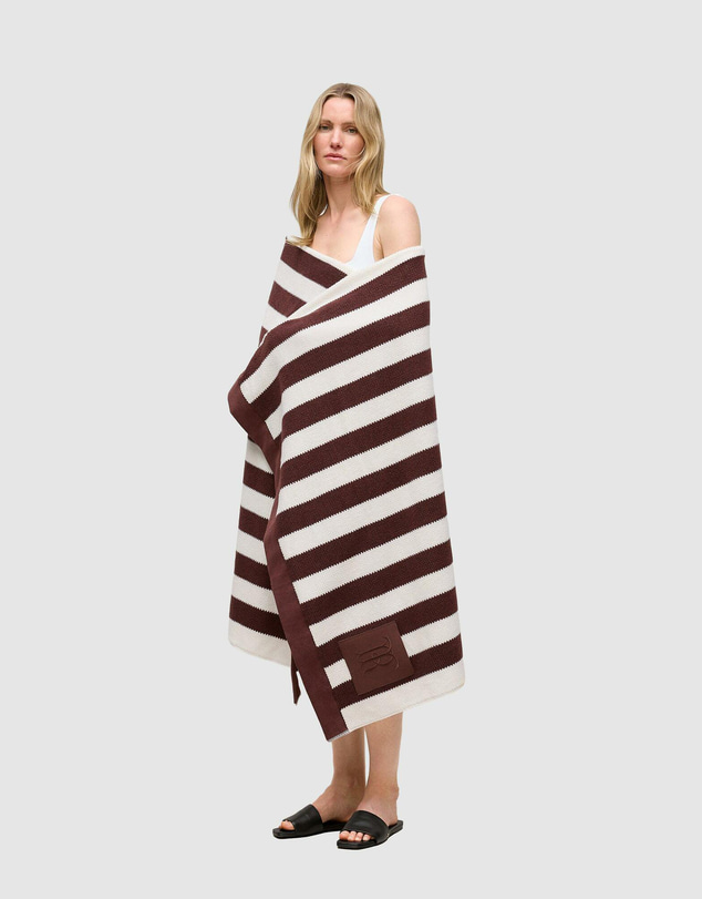 Trenery - Cotton Jacquard Stripe Towel