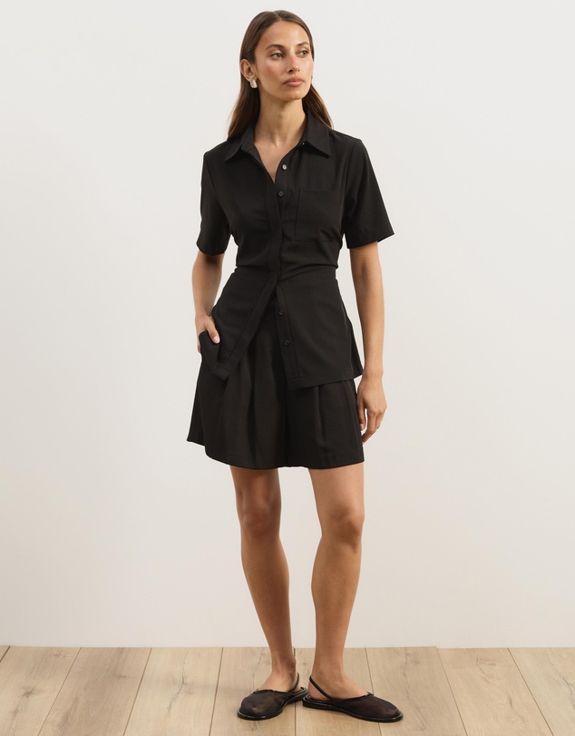 Atmos&Here - Aveline Tie Back Shirt
